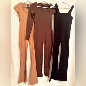 Bundle of jumpsuits NWOT 🤎🖤